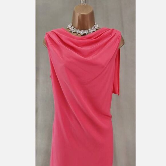 AllSaints 100% Silk Size 6 Dress *Brand New With Tags* - Picture 8 of 9